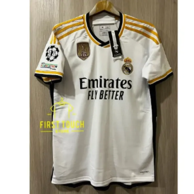 Adidas Real Madrid Home Jersey 2023/24 Champions League