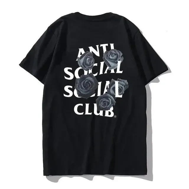 Anti Social Social Club t shirts Roses Print