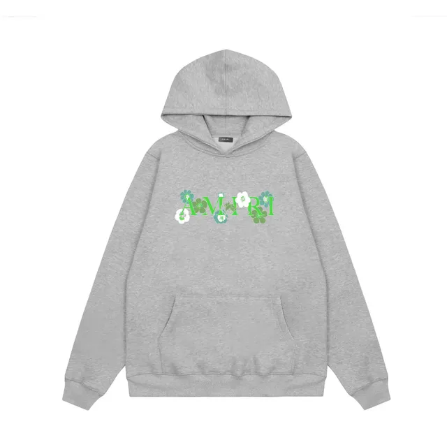 Amiri Hoodie Floral Logo