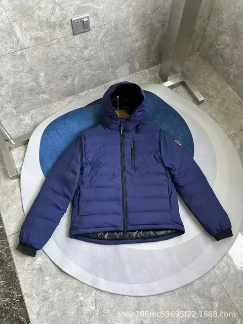 Canada Goose Puffer Jacket Navy with Black Trim