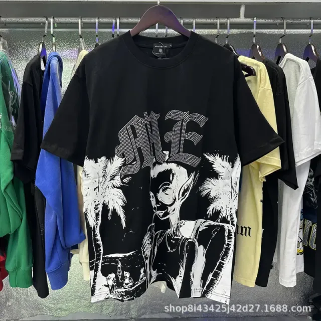 Gallery Dept. Graphic Tee Palm Tree Alien Print