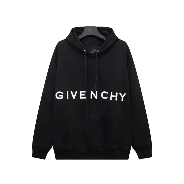 Givenchy Logo Hoodie White Logo
