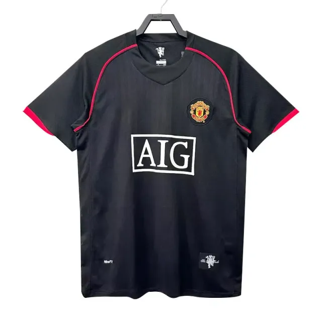 0708 Manchester United Away Black