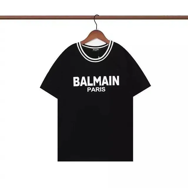Balmain Logo T-Shirt Bold Print