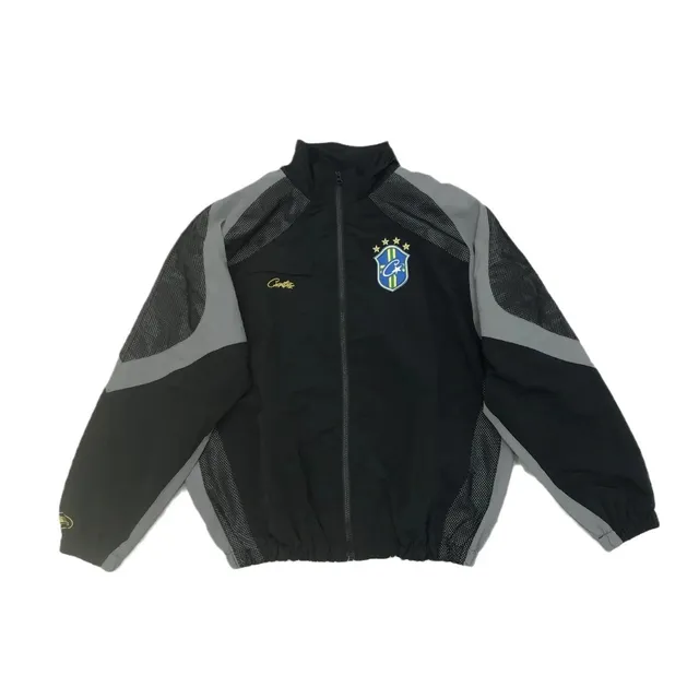 Nike Brazil National Team Track Jacket Black/Grey Mesh Panel