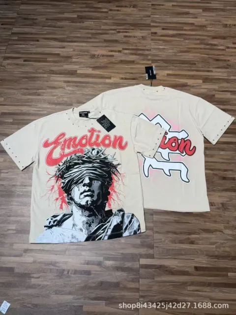 Mixed Emotion Graphic Tee Emotion Print