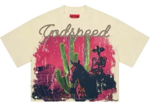 Gst02 West World Cream T-Shirt