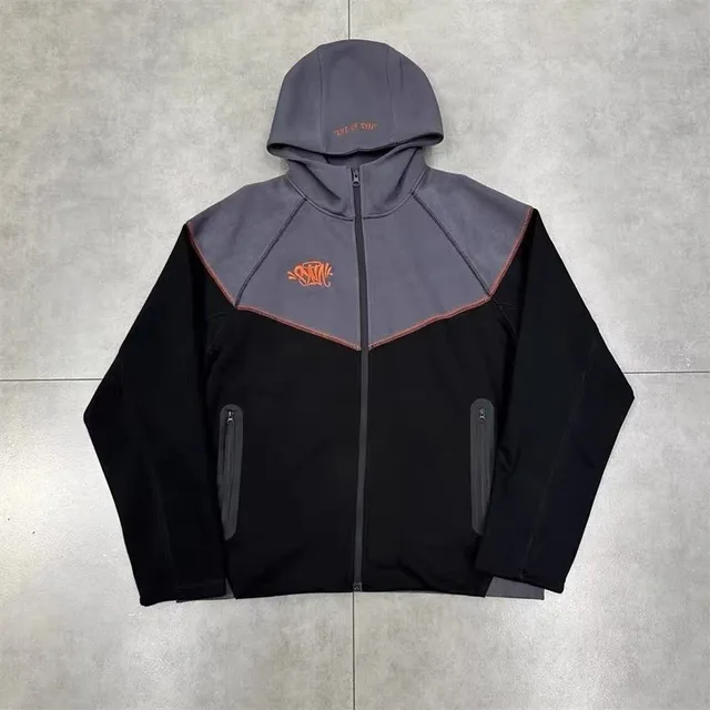 Syna World Hooded Jacket Two-Tone with Logo
