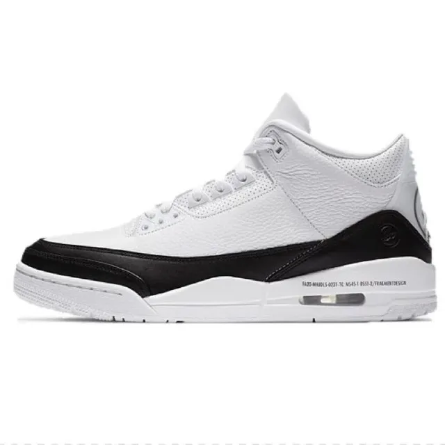 Fragment Design Air Jordan 3 White Black Fragment