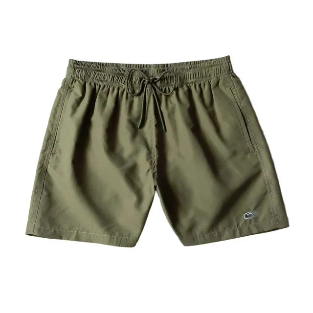 Lacoste Swim Shorts Olive Green