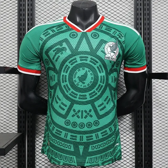 Adidas Mexico National Team Jersey Aztec Print Home