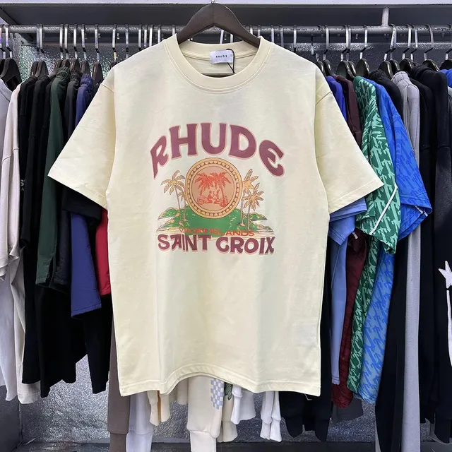 Rhude Saint Croix Tee Virgin Islands Graphic