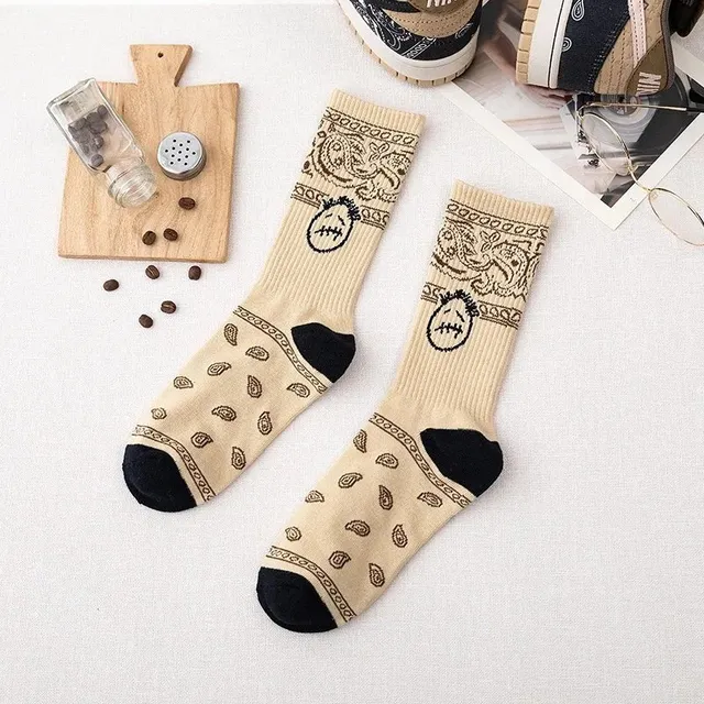 Travis Scott Bandana Socks Cactus Jack Logo