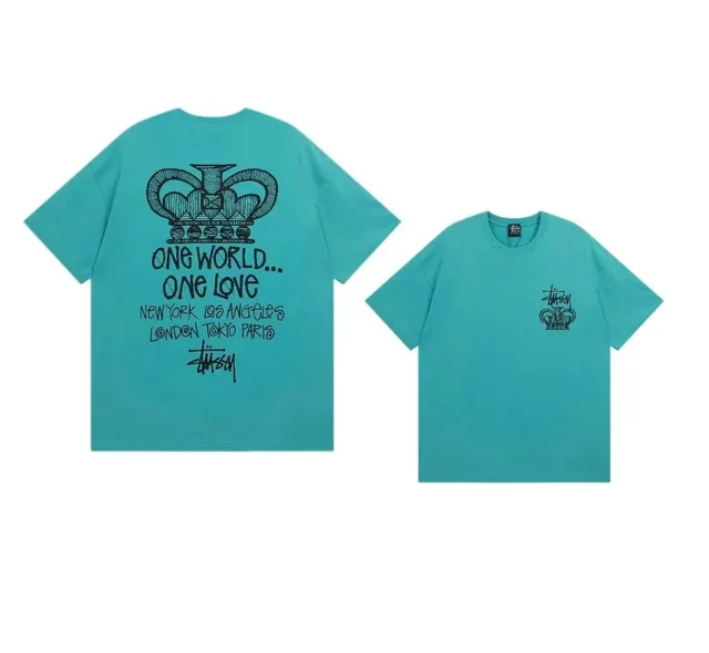 Stüssy Crown Tee One World One Love