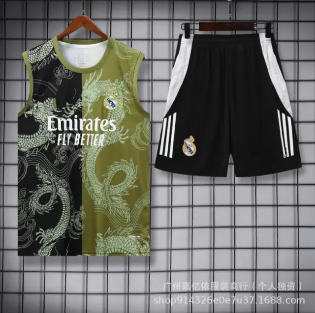 Adidas Real Madrid Training Set Dragon Print