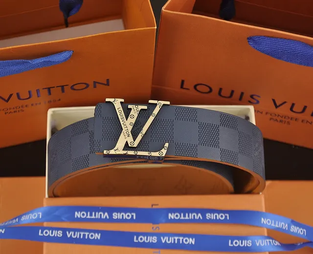 Louis Vuitton LV Belt Damier Graphite