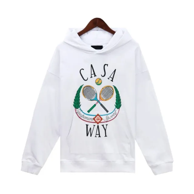 Casablanca Hoodie Tennis Club Graphic