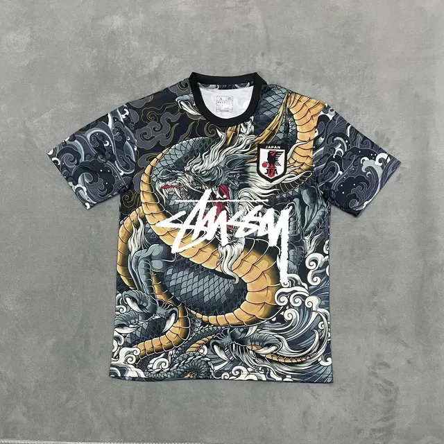 Stüssy Dragon Print Jersey Japan National Team x Stussy