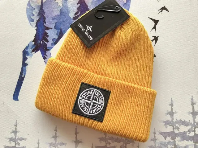 Stone Island Beanie Compass Patch