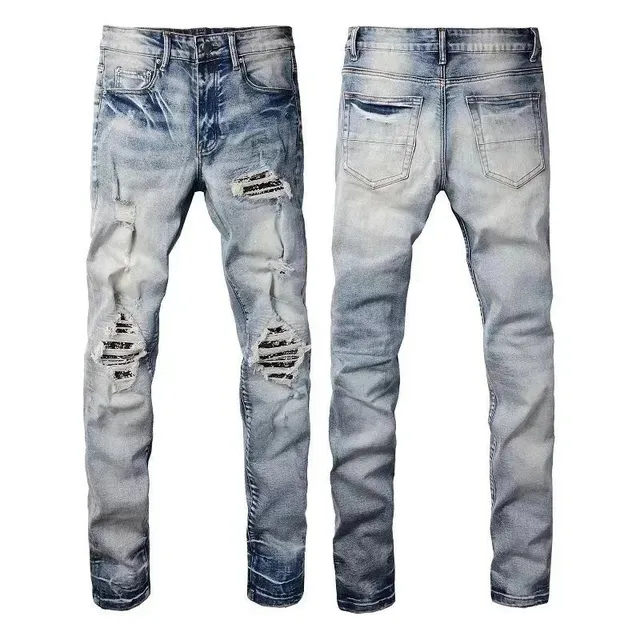 Levi's 501 Skinny Distressed Light Wash