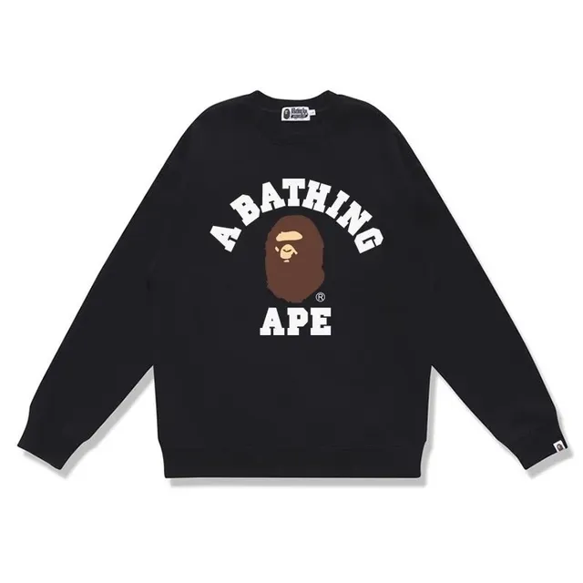 BAPE Crewneck Sweatshirt A Bathing Ape Logo