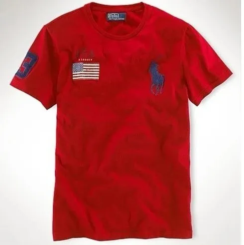 Polo Ralph Lauren Polo Tee American Flag Patch