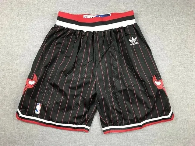 Adidas × NBA Chicago Bulls Shorts Pinstripe