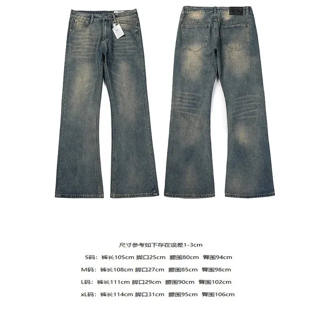 Levi's 501 Distressed Wide-Leg