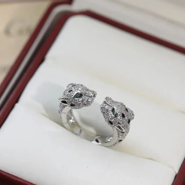 Cartier Panthère Ring Double Panther Head