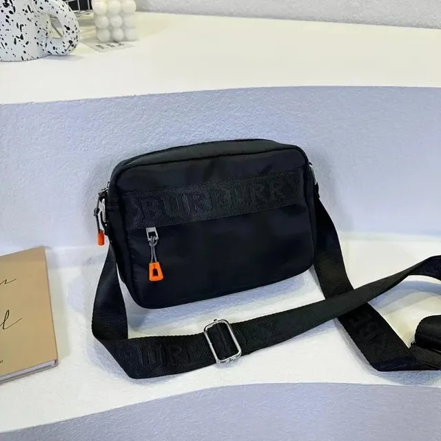 Burberry Shoulder Bag Monogram Web Strap