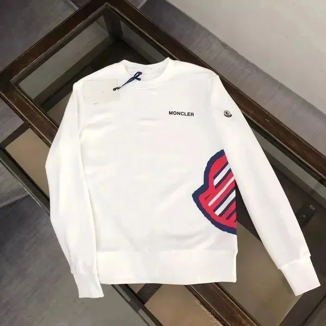 Moncler Crewneck Sweatshirt Logo Patch