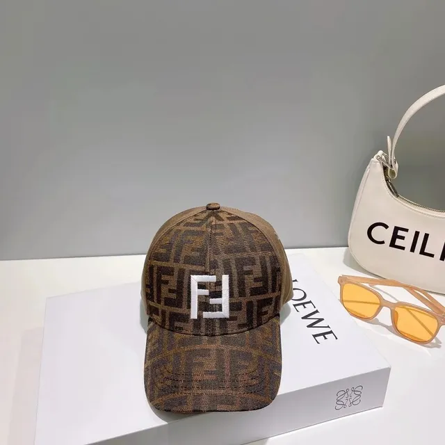 Fendi Baseball Cap FF Monogram
