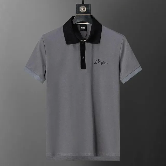 Hugo Boss Polo Shirt Contrast Collar