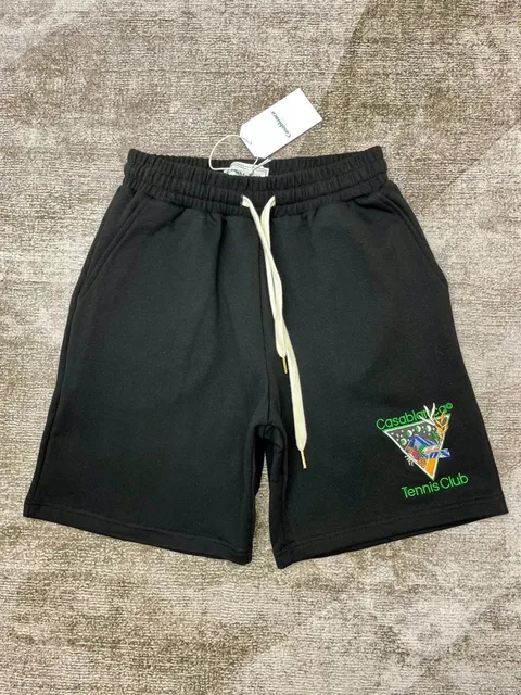 Casablanca Tennis Club Shorts Embroidered Logo
