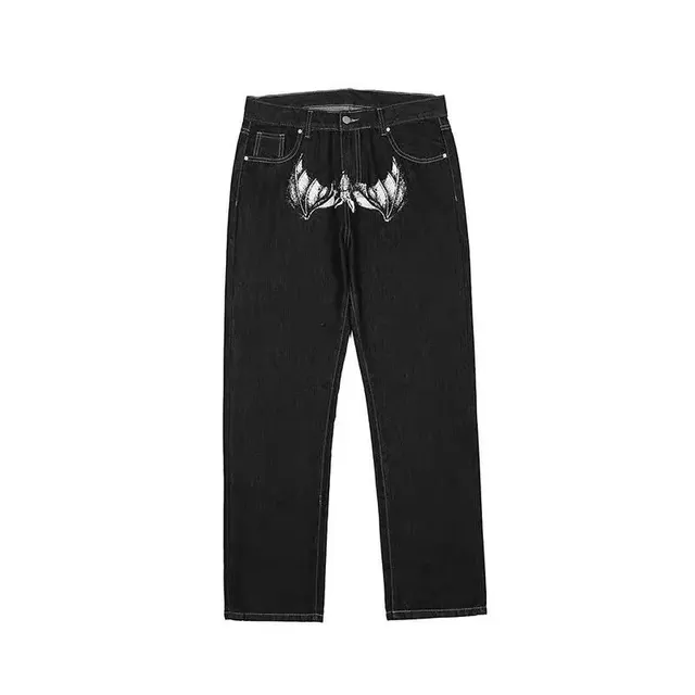 Denim Tears Jeans Batwing Embroidery
