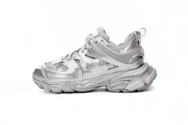 Balenciaga Triple S Metallic Silver