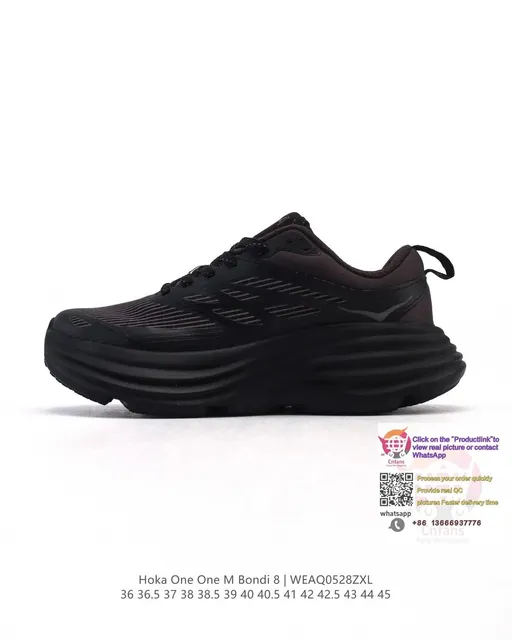 Hoka One One M Bondi 8 All Black