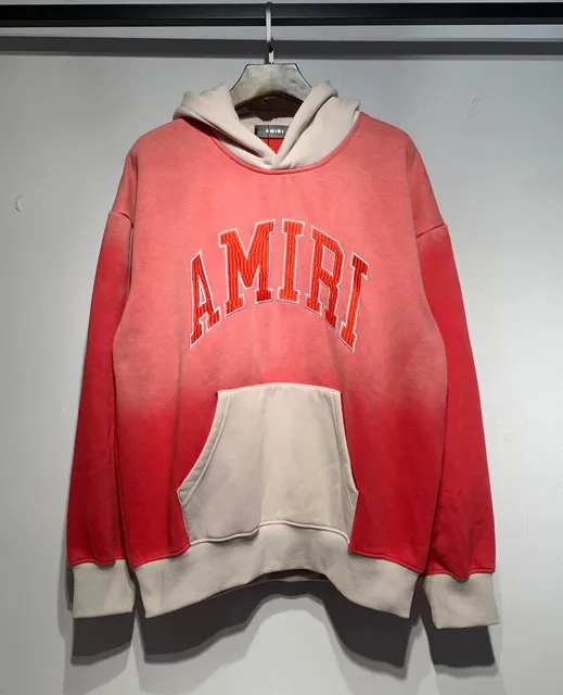 Amiri Hooded Sweatshirt Gradient Arch Logo
