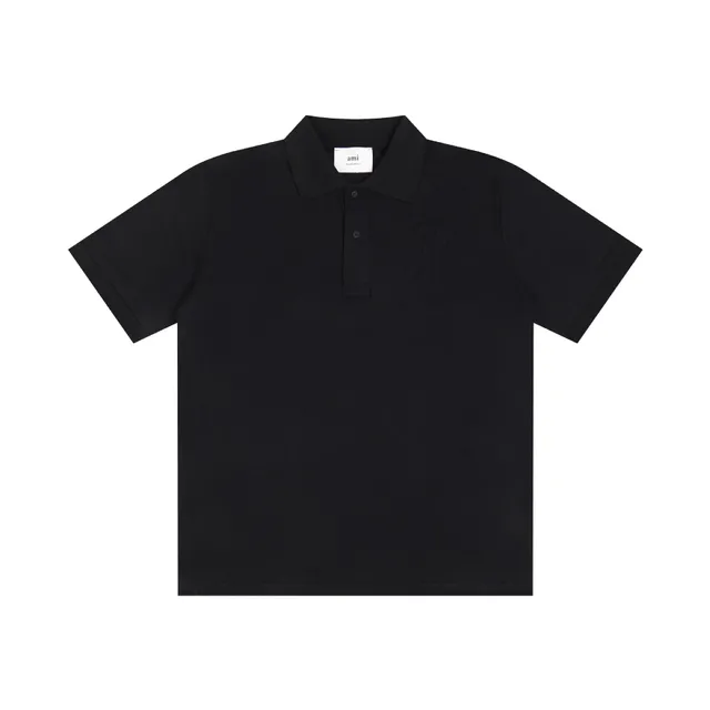AMI Paris Polo Shirt Heart Logo