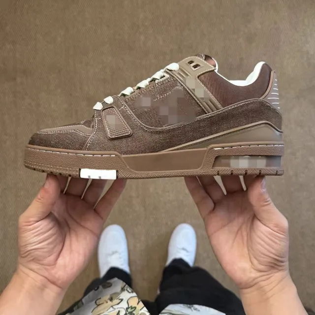 Louis Vuitton LV Trainer Monogram Denim