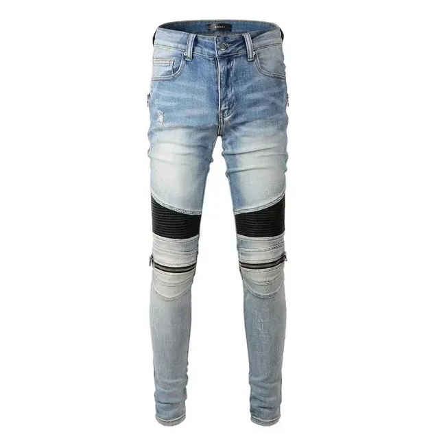 Amiri Motorcycle Jeans Distressed Biker