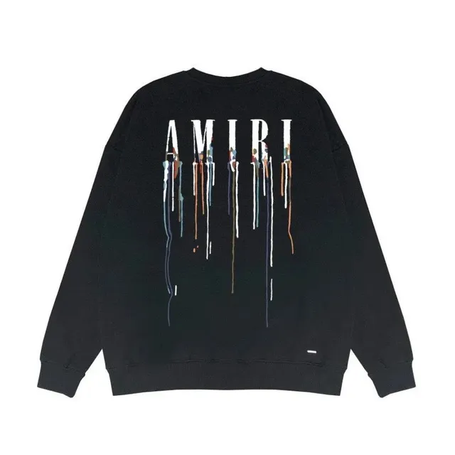 Amiri Sweatshirt Dripping Logo Print