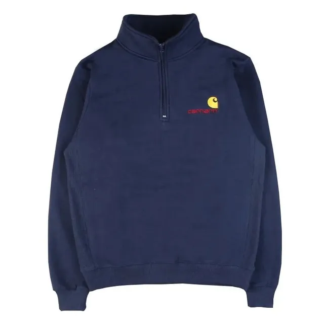 Carhartt Quarter-Zip Sweatshirt Classic Logo