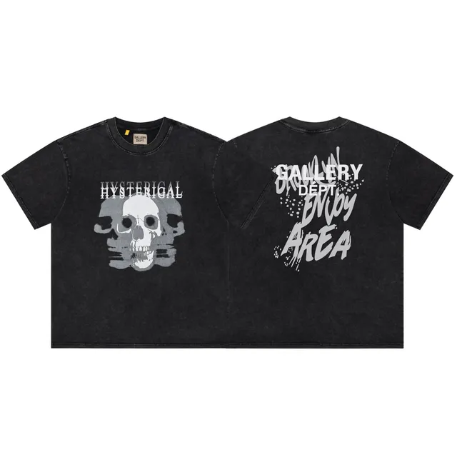 Gallery Dept. Skull Graphic Tee Hysterical Enjoy Area