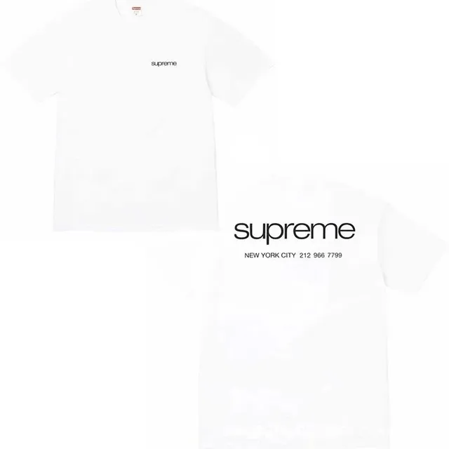 Supreme Box Logo Tee New York City