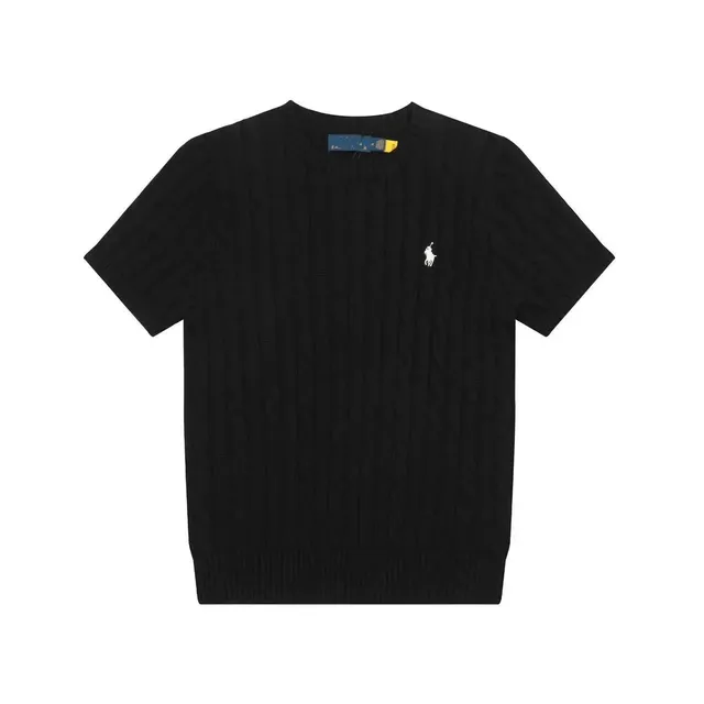 Polo Ralph Lauren Cable Knit Short-Sleeve Sweater