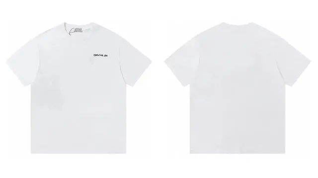 Dior T-Shirt Embroidered Logo