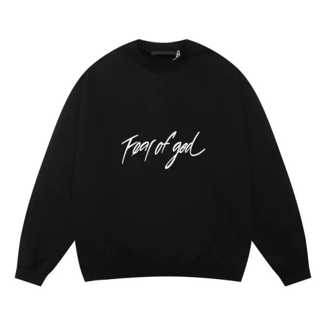 Fear of God Crewneck Sweatshirt Script Logo