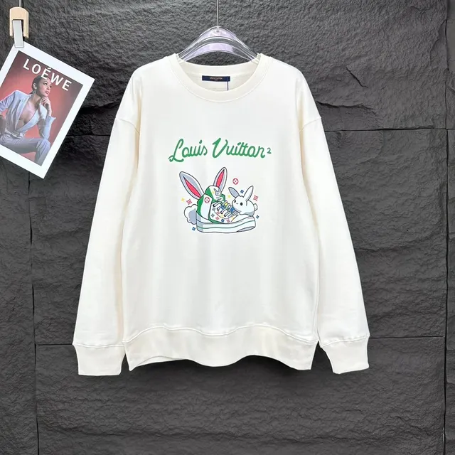 Louis Vuitton Crewneck Sweatshirt Rabbit Print