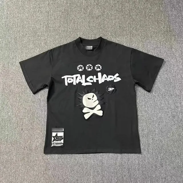 Broken Planet Graphic Tee Total Chaos Skull